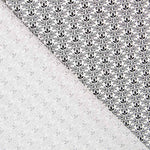 Algodão Patchwork Tri Leaf Preto - Ribes y Casals