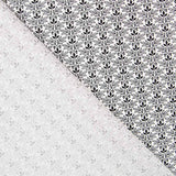 Algodão Patchwork Tri Leaf Preto - Ribes y Casals