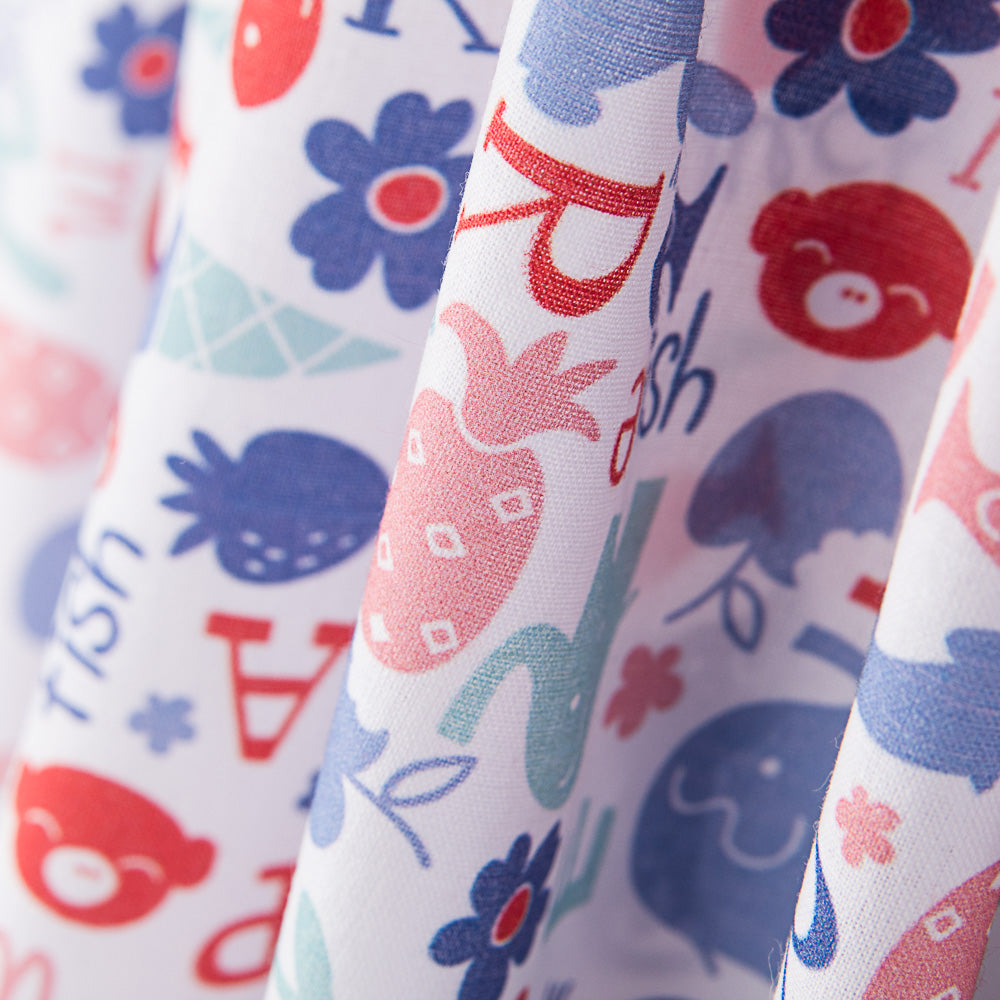 Algodão Popeline Animal Sweet - Ribes y Casals