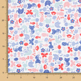 Algodão Popeline Animal Sweet - Ribes y Casals