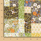 Popeline Algodão Mosaico Print - Ribes y Casals