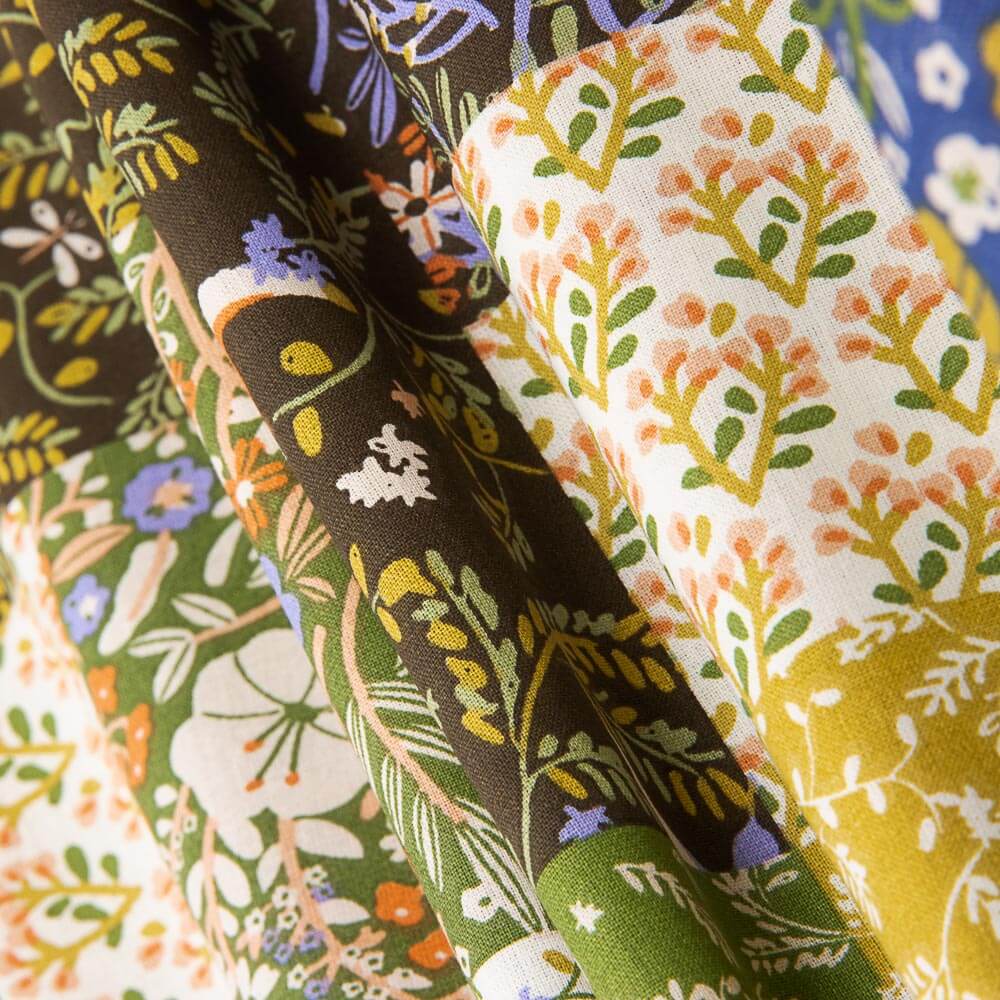 Popeline Algodão Mosaico Print - Ribes y Casals