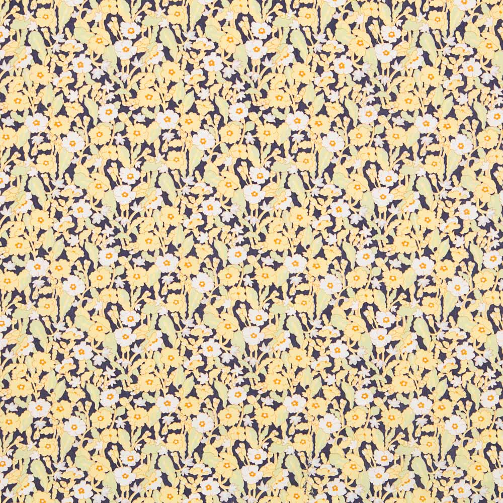 Algodão Primrose Path Tana Lawn Liberty Amarelo - Ribes y Casals