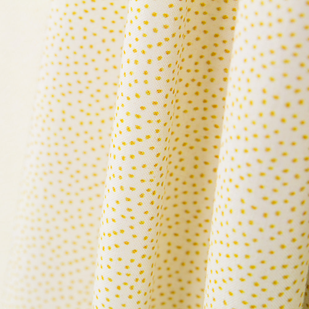 Algodão Pontilhismo Amarelo - Ribes y Casals