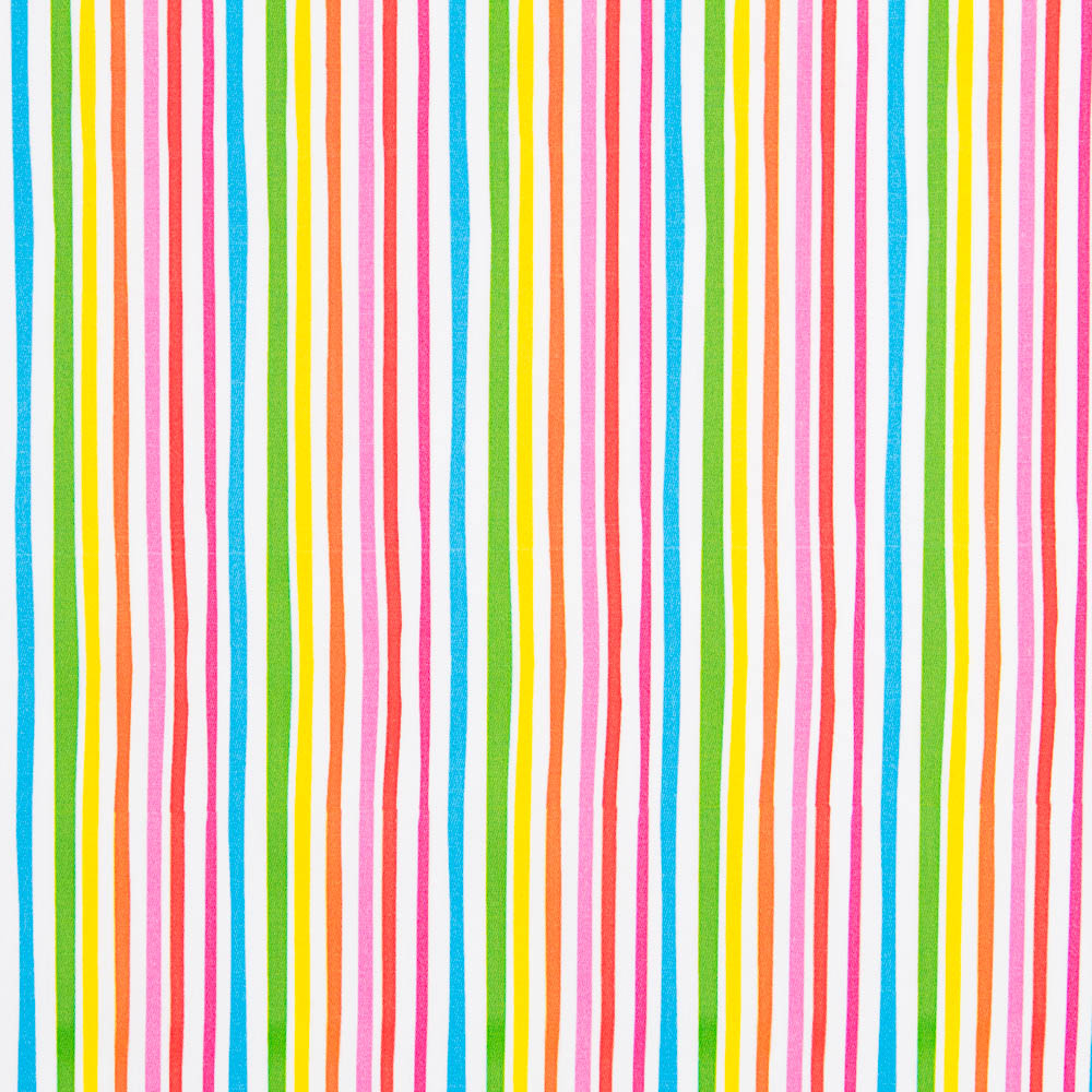 Algodão Listras Multicoloridas - Ribes y Casals