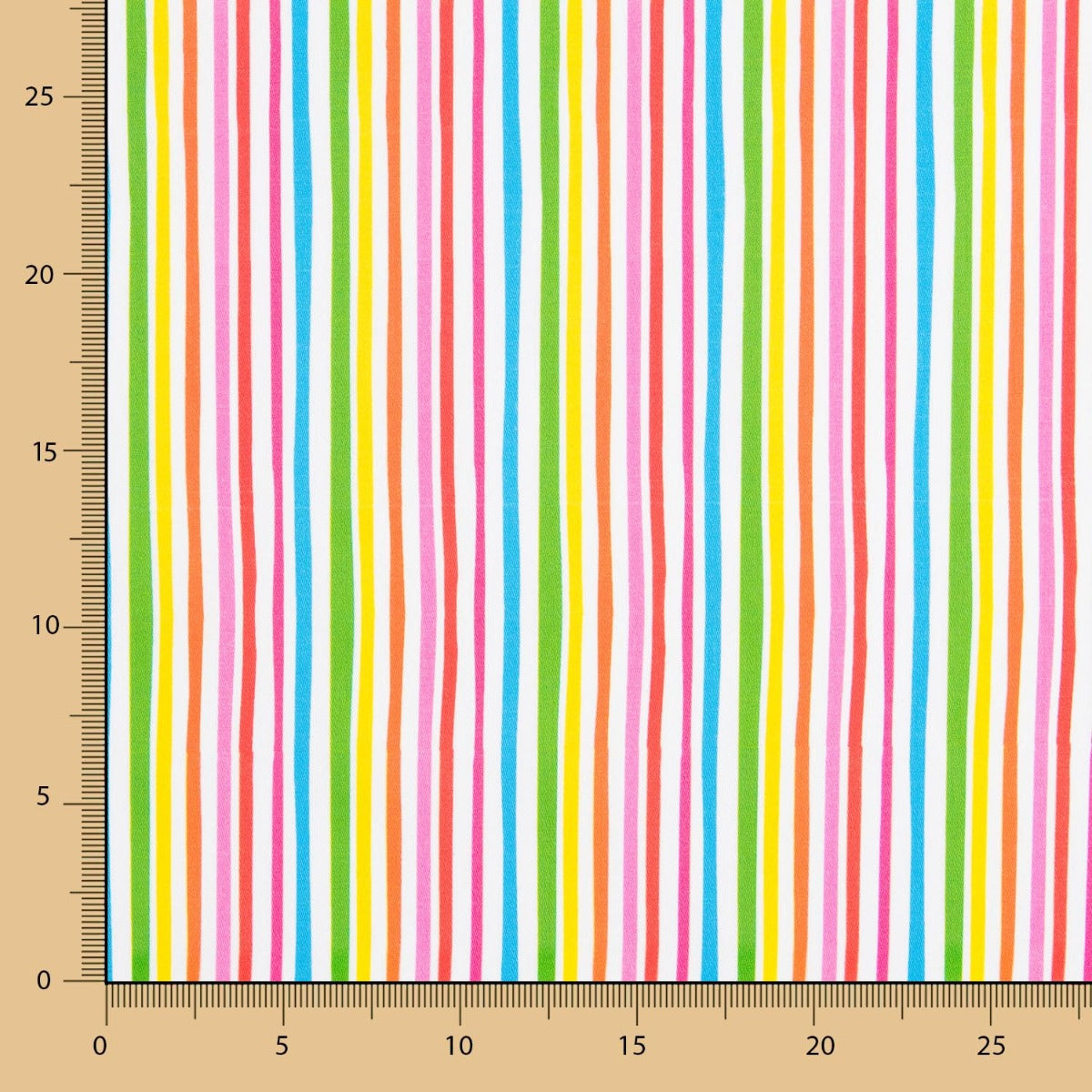 Algodão Listras Multicoloridas - Ribes y Casals