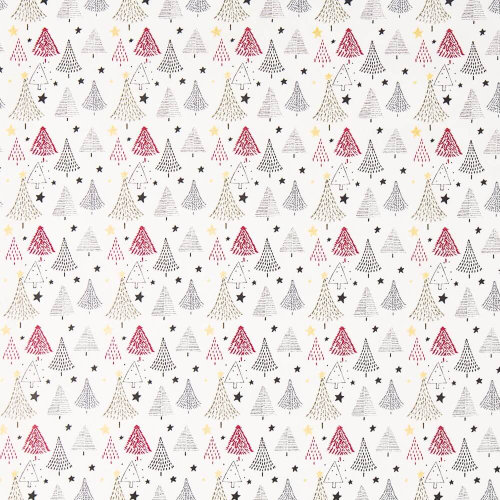 Algodão Árvores de Natal Branco - Ribes y Casals
