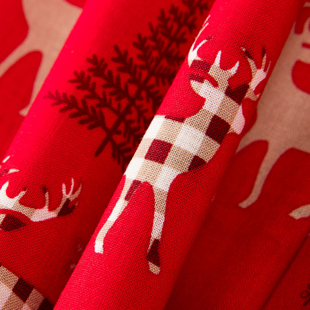 Algodão de Natal Veado Vermelho Alpino - Ribes y Casals