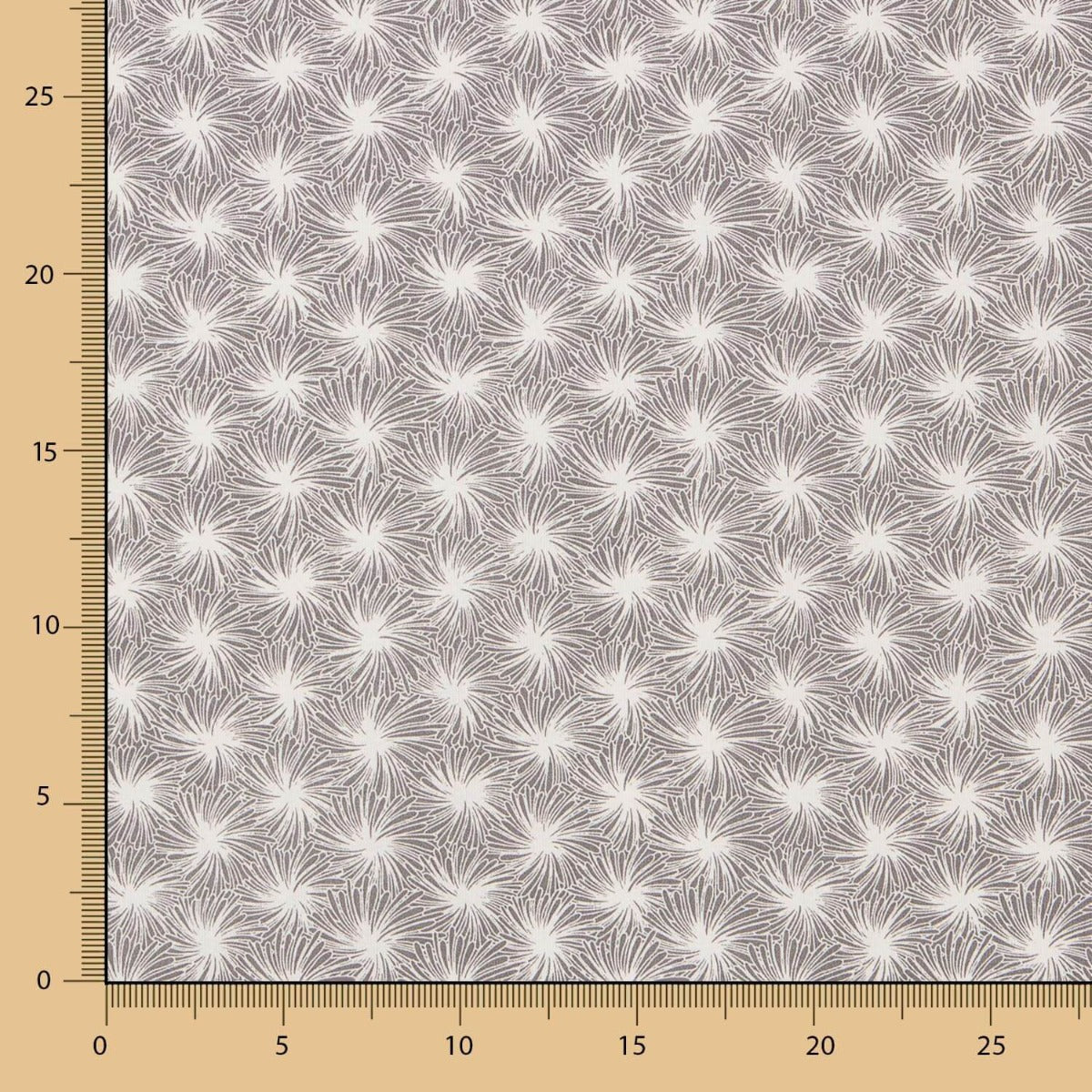 Algodão Resina Espiral Taupe - Ribes y Casals