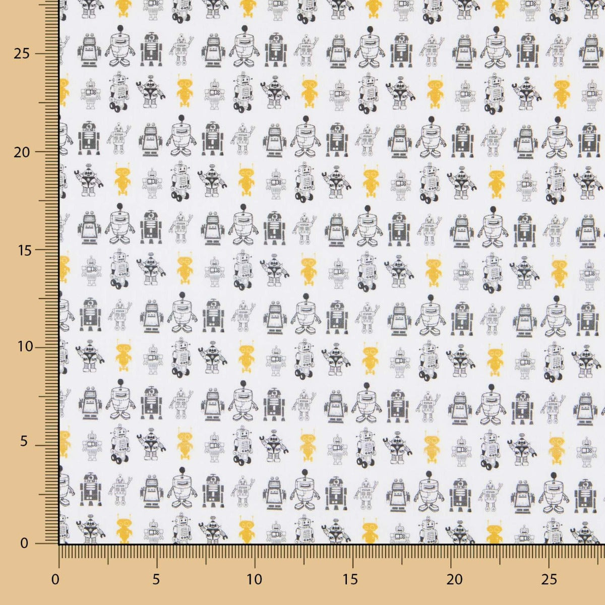 Algodão Robôs Mini - Ribes y Casals