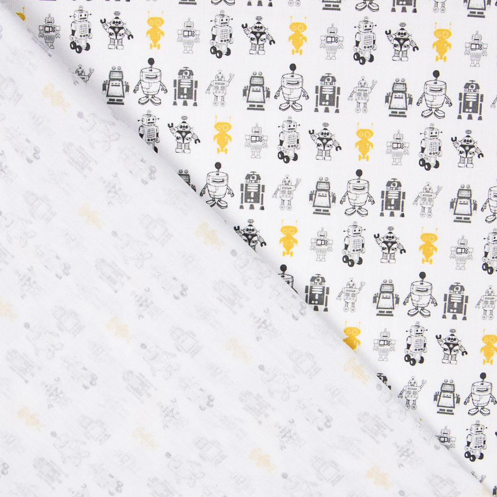 Algodão Robôs Mini - Ribes y Casals