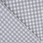 Algodón Seersucker Cuadro Medio Gris - Ribes y Casals