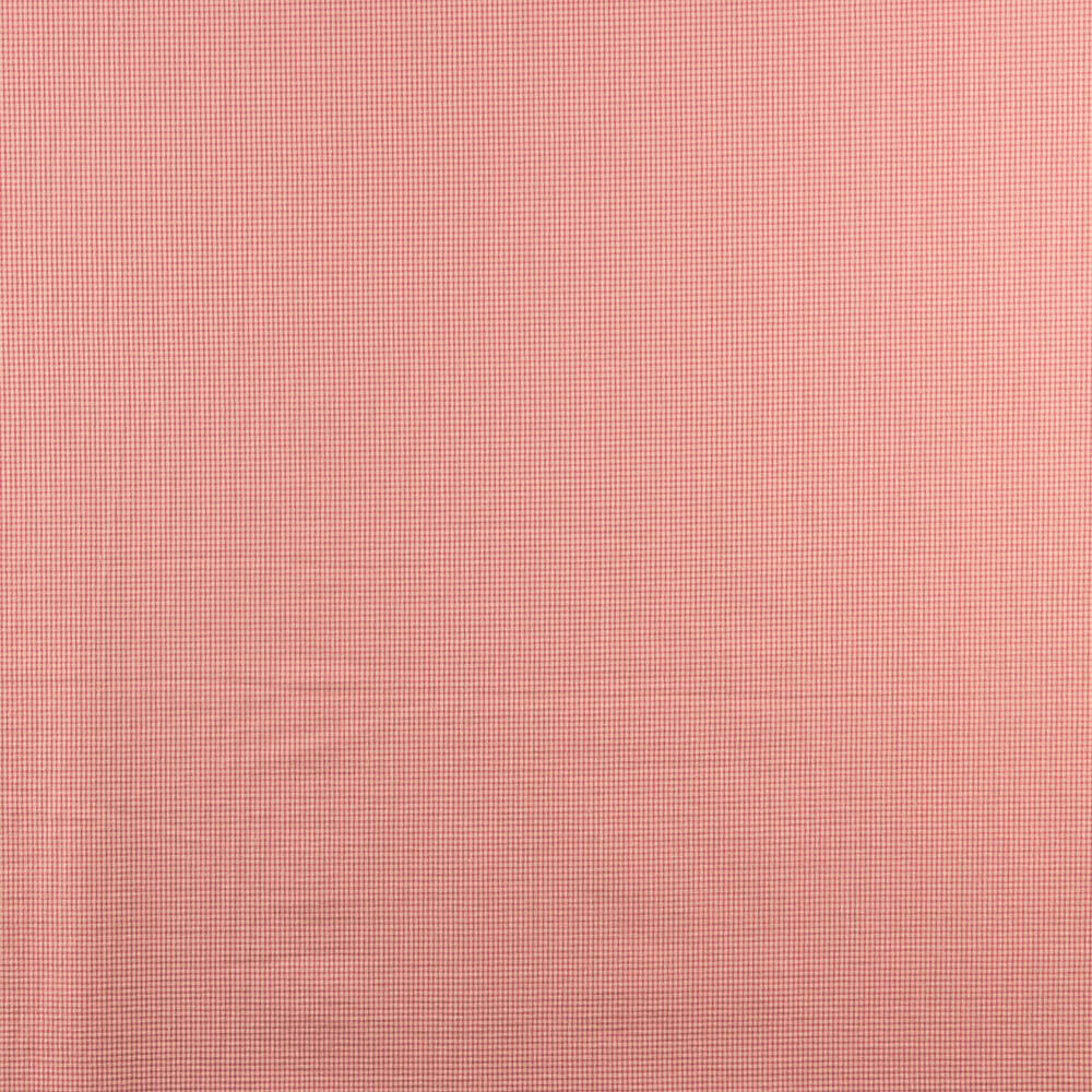 Algodão Seersucker Xadrez Mini Rosado - Ribes y Casals