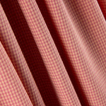 Algodão Seersucker Xadrez Mini Rosado - Ribes y Casals