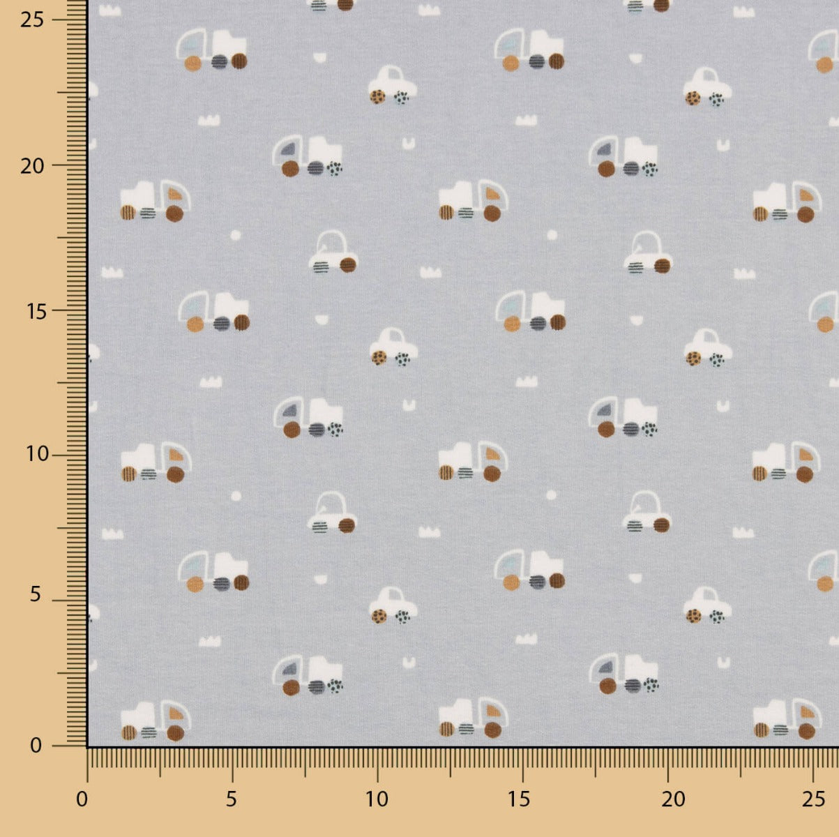 Malha Estampada Carros - Ribes y Casals