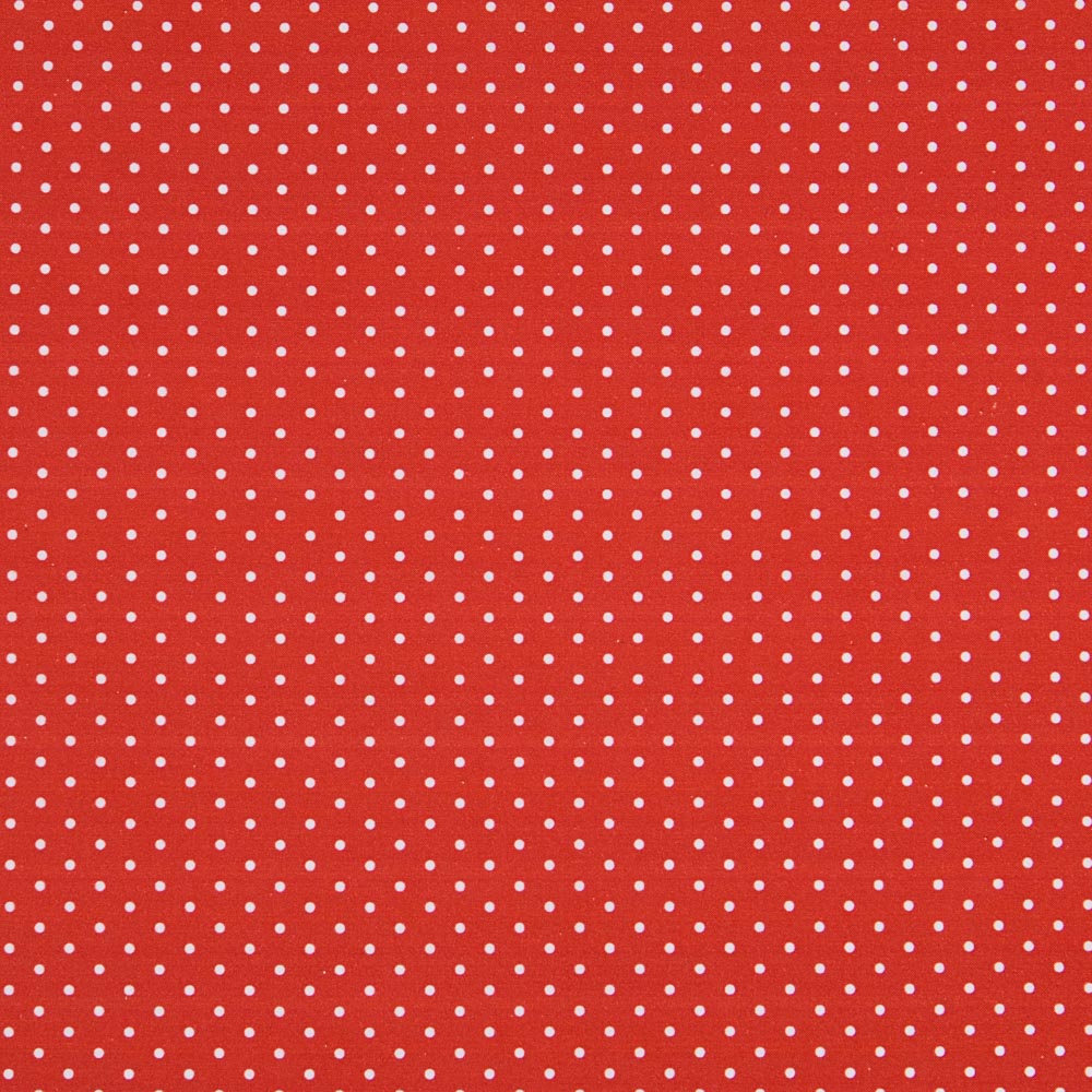 Algodão Bolinhas Vermelhas - Ribes y Casals