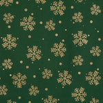 Algodão Verde Estrela Natal Ouro - Ribes y Casals