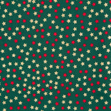 Algodão Natal Estrelas Lacado Ouro - Ribes y Casals