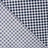 Algodão Vichy Marinho Cruzado - Ribes y Casals