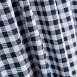 Algodão Vichy Marinho Cruzado - Ribes y Casals