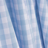 Algodão Vichy Maxi Azul Claro - Ribes y Casals