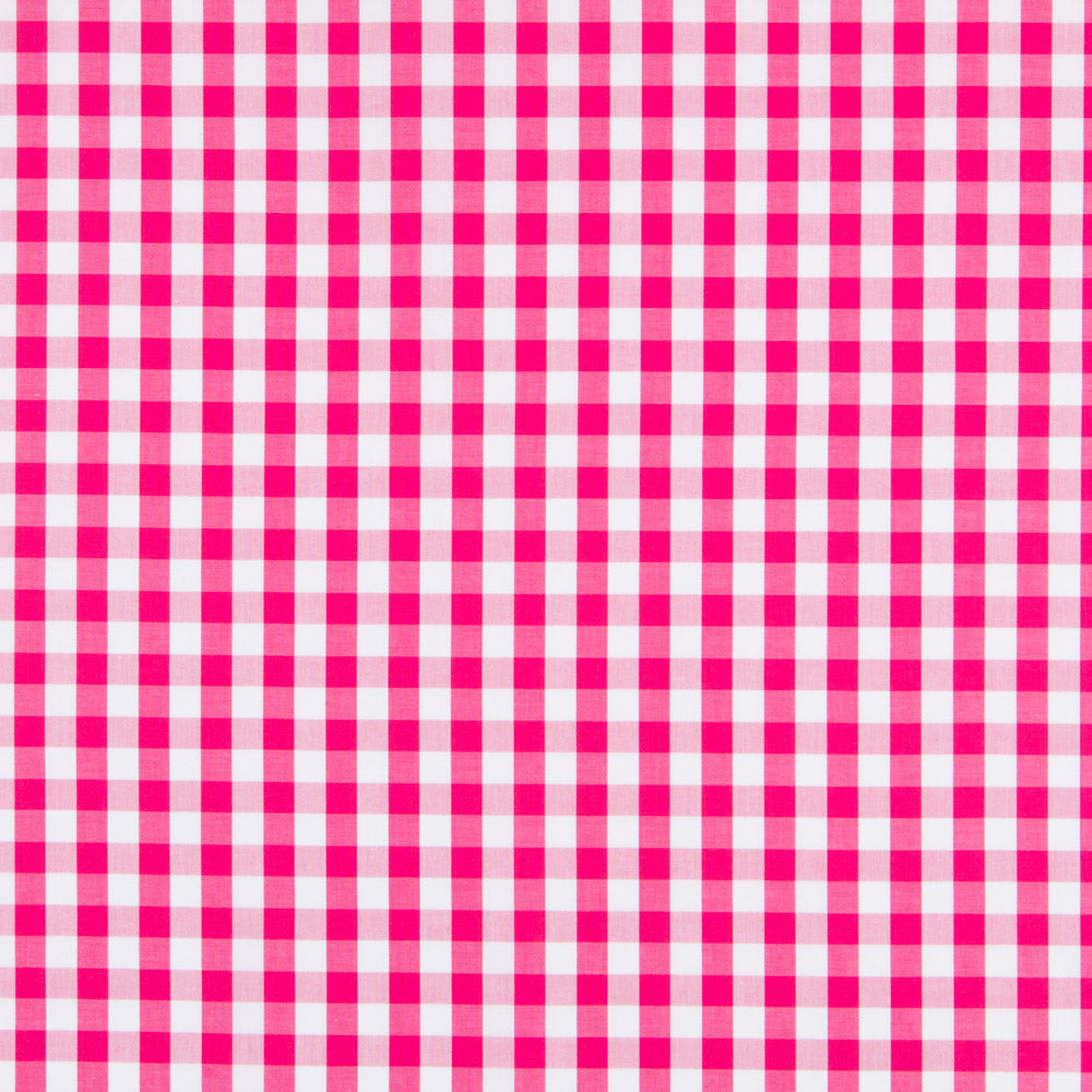 Algodão Vichy Maxi Fúcsia - Ribes y Casals