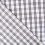 Algodão Vichy Maxi Cinza - Ribes y Casals