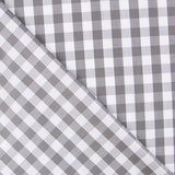 Algodão Vichy Maxi Cinza - Ribes y Casals