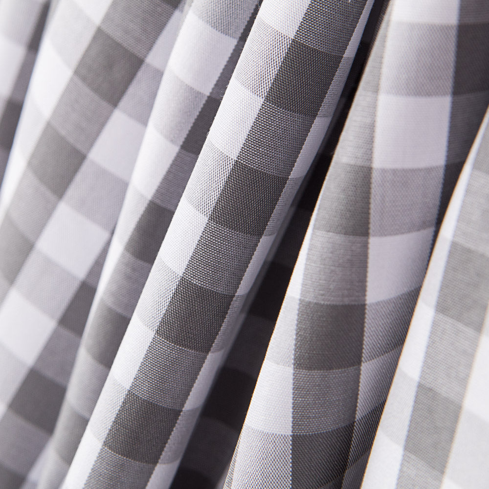 Algodão Vichy Maxi Cinza - Ribes y Casals