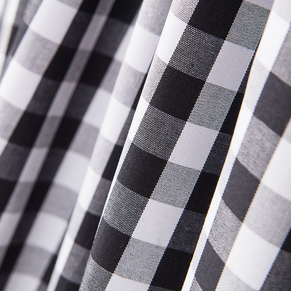 Algodão Vichy Maxi Preto - Ribes y Casals