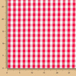 Algodão Vichy Maxi Vermelho - Ribes y Casals