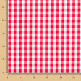 Algodão Vichy Maxi Vermelho - Ribes y Casals