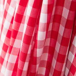 Algodão Vichy Maxi Vermelho - Ribes y Casals