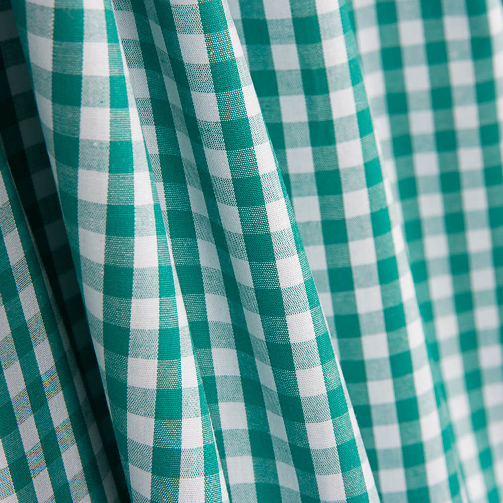 Algodão Vichy Médio Verde - Ribes y Casals