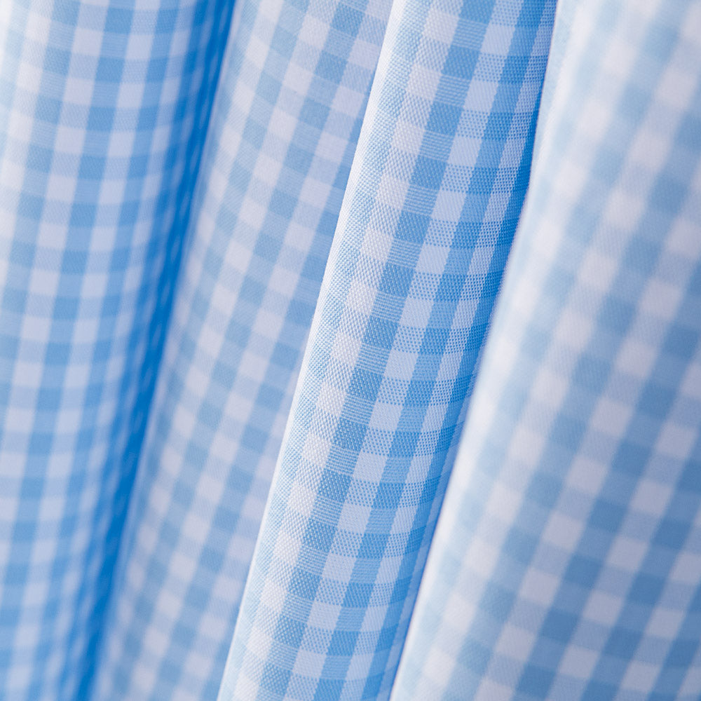 Algodão Vichy Mini Celeste - Ribes y Casals