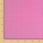 Algodão Vichy Mini Fúcsia - Ribes y Casals