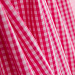 Algodão Vichy Mini Fúcsia - Ribes y Casals