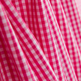 Algodão Vichy Mini Fúcsia - Ribes y Casals