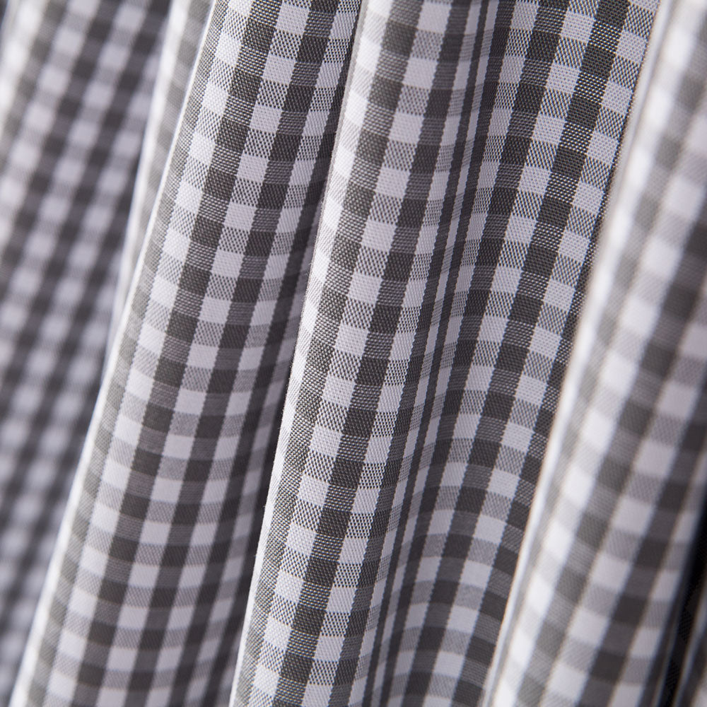 Algodão Vichy Mini Cinza - Ribes y Casals