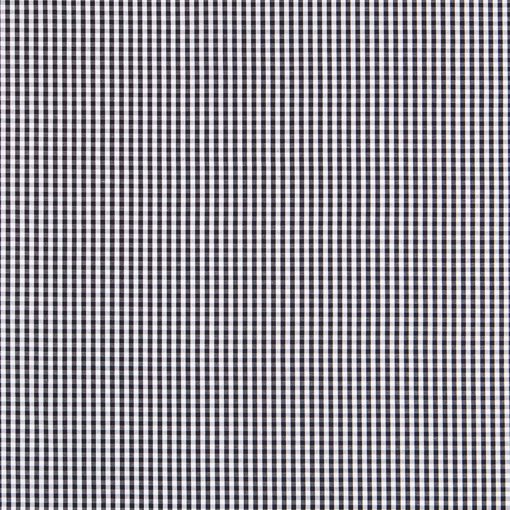 Algodão Vichy Mini Preto - Ribes y Casals