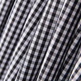 Algodão Vichy Mini Preto - Ribes y Casals