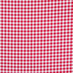 Algodão Vichy Vermelho Cruzado - Ribes y Casals