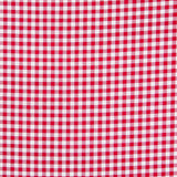 Algodão Vichy Vermelho Cruzado - Ribes y Casals