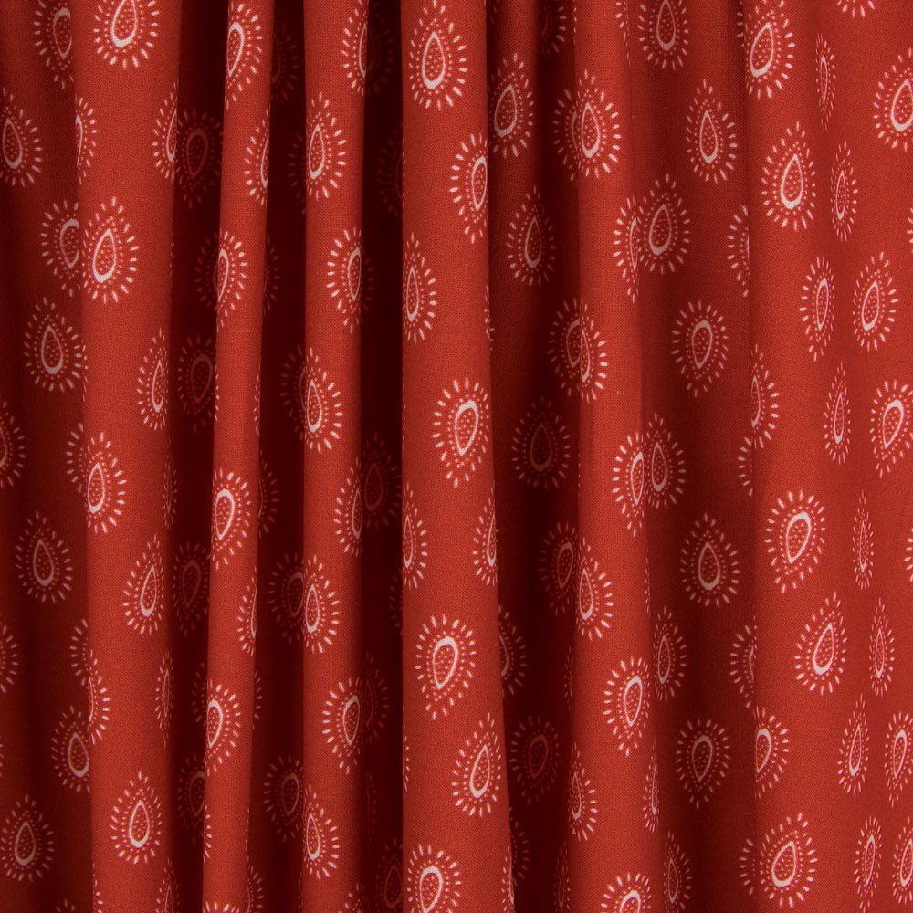 Algodão Antibacteriano Bandana Vermelho - Ribes y Casals