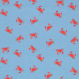 Algodão Antibacteriano Caranguejo Azul Denim - Ribes y Casals