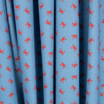 Algodão Antibacteriano Caranguejo Azul Denim - Ribes y Casals