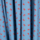 Algodão Antibacteriano Caranguejo Azul Denim - Ribes y Casals