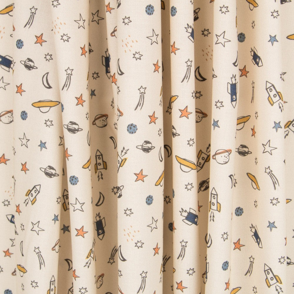 Algodão Antibacteriano Space Creme - Ribes y Casals