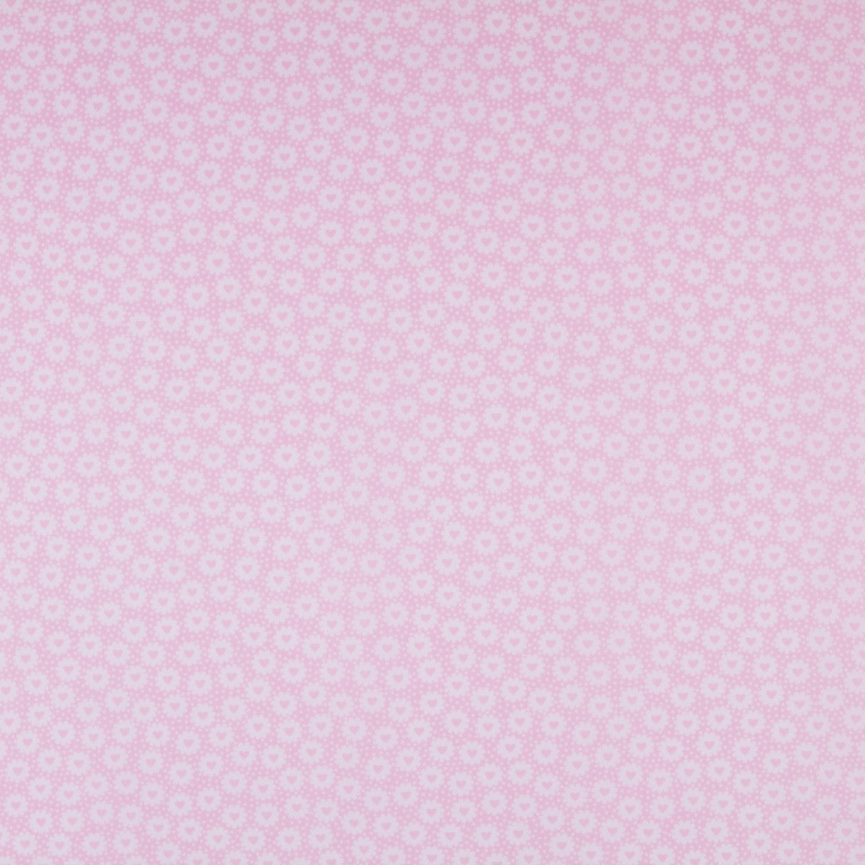 Algodón Corazones Rosa - Ribes y Casals