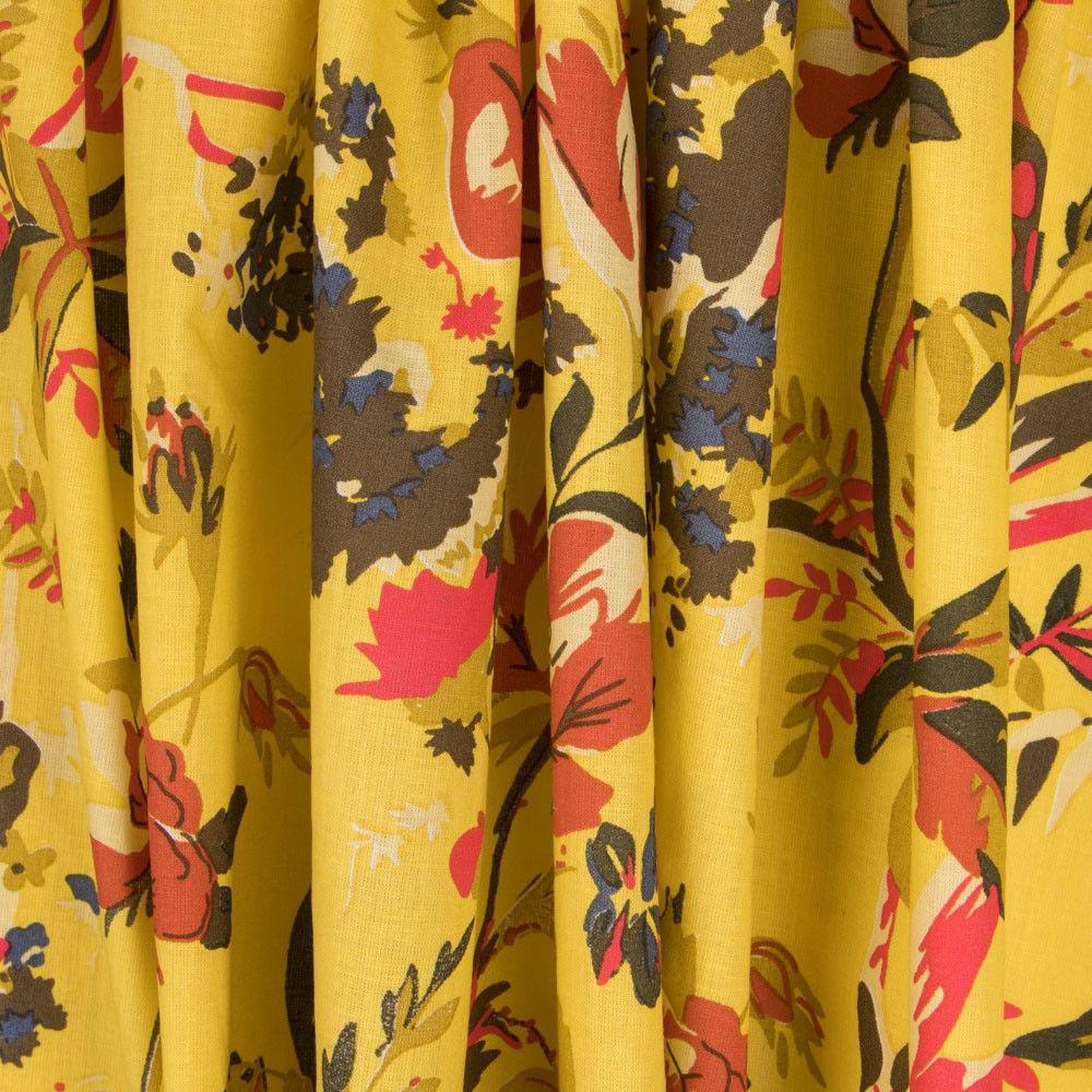 Popeline Florezinhas Rosa - Ribes y Casals